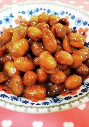 余った節分豆救済＊ふっくら柔らか煮豆♪-レシピのメイン写真