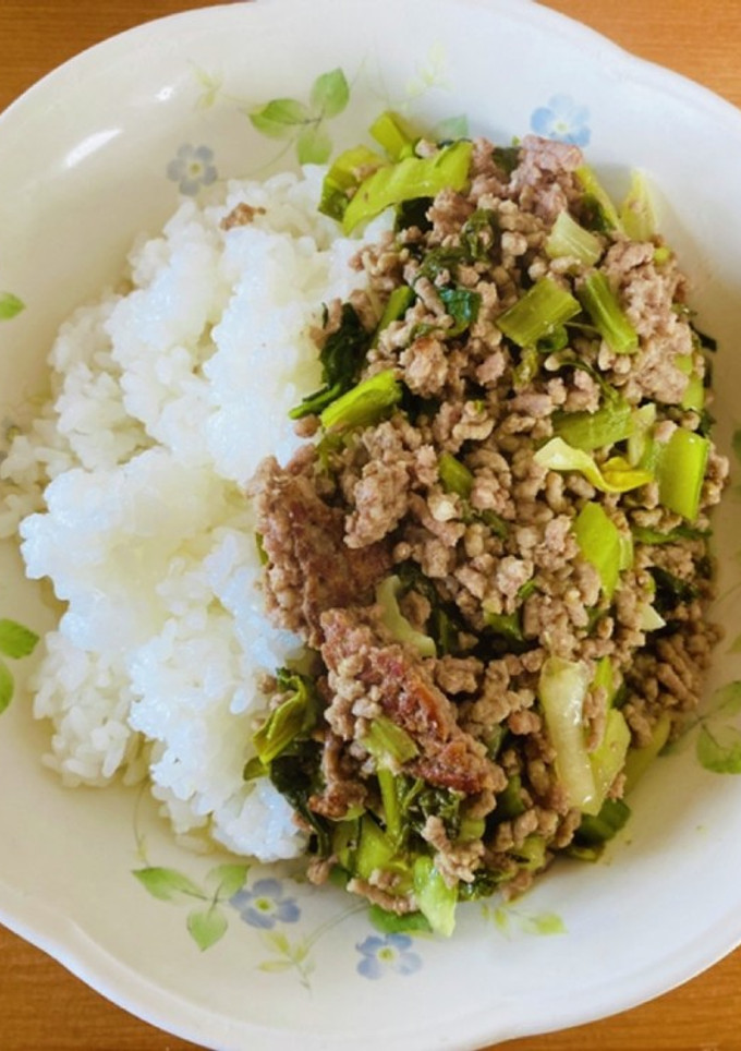 【簡単】小松菜カレー（残り物野菜を活用）-レシピのメイン写真