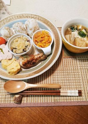 和風ブランチいただきまぁす。-レシピのメイン写真