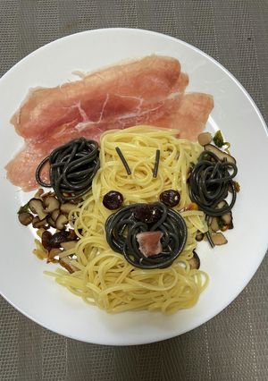 セロリと生ハムのオイルパスタ　Pug-レシピのメイン写真