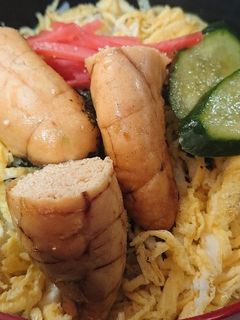 焼きタラコのチラシ寿司-レシピのメイン写真
