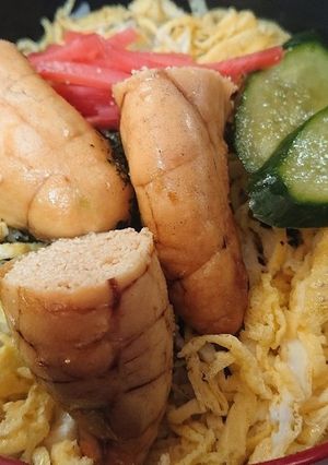 焼きタラコのチラシ寿司-レシピのメイン写真