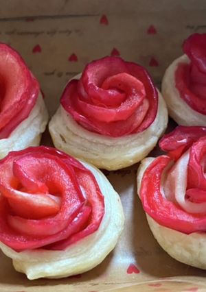 薔薇のアップルパイ-レシピのメイン写真