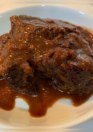 豚肩ロース塊肉　マーマレード赤ワイン煮-レシピのメイン写真