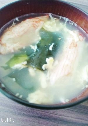 激うま！カニカマすうぷ(≧∇≦)b-レシピのメイン写真