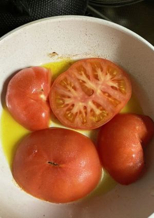 温かいトマトサラダ？-レシピのメイン写真