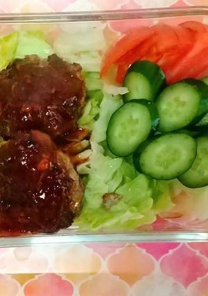 お麩とえのき★ずっしりハンバーグ★-レシピのメイン写真
