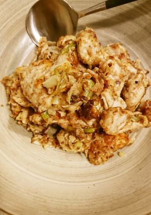 鶏とネギのおかか焼き-レシピのメイン写真