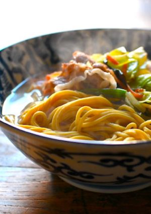 糖質制限！野菜たっぷり豚骨タンメン-レシピのメイン写真