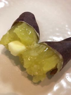 魚焼きグリルで簡単 焼き芋-レシピのメイン写真