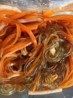 春雨にんじん麺つゆ和え 作り置き-レシピのメイン写真