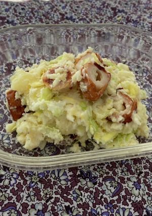 春キャベツとちくわのポテトサラダ-レシピのメイン写真