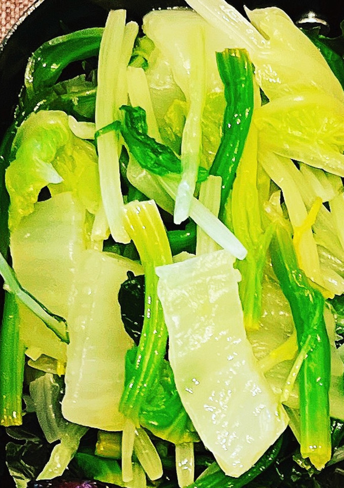 白菜と水菜とほうれん草の和え物-レシピのメイン写真