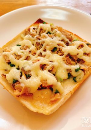 鯖缶トースト-レシピのメイン写真