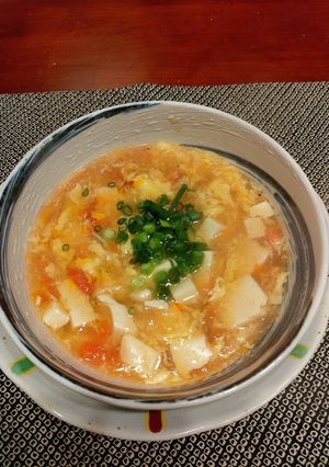 【お家で中華(36）酸辣湯】-レシピのメイン写真