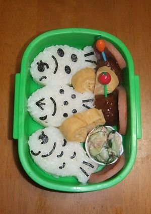 キャラ弁　魚３兄弟-レシピのメイン写真
