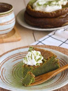 サクッとろっ♡濃厚半熟抹茶ガトーショコラ-レシピのメイン写真
