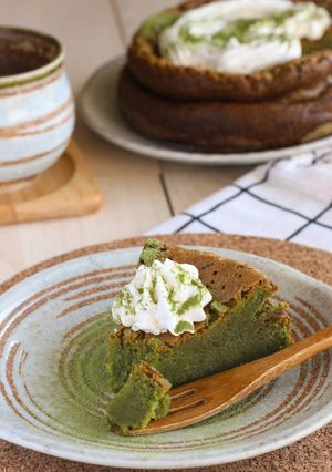 サクッとろっ♡濃厚半熟抹茶ガトーショコラ-レシピのメイン写真