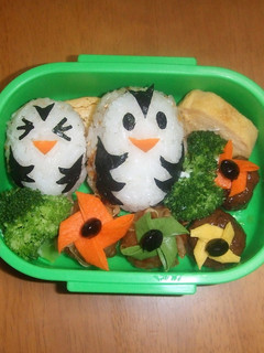 キャラ弁 すずめと風車-レシピのメイン写真