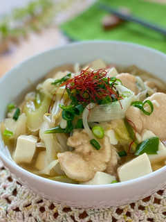 【鶏むね1枚で】もやしと豆腐のとろみ煮-レシピのメイン写真