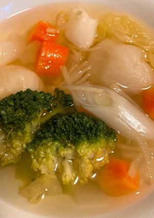 冬野菜の和風ミネストローネ！小かぶ活用-レシピのメイン写真
