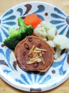 エノキ石づきのベーコン巻きステーキ-レシピのメイン写真