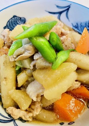 大根が美味しい！豚肉と野菜のうま煮♪-レシピのメイン写真