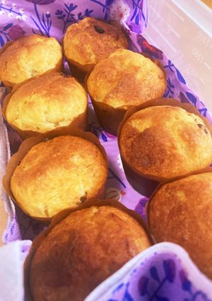 チョコバナナマフィン-レシピのメイン写真