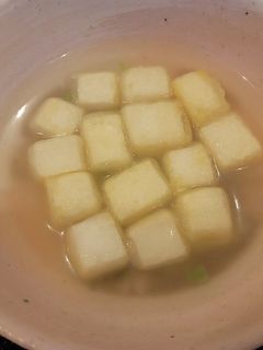 お吸い物で揚げ出し豆腐?-レシピのメイン写真