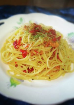 香辛子でペペロンチーノ-レシピのメイン写真