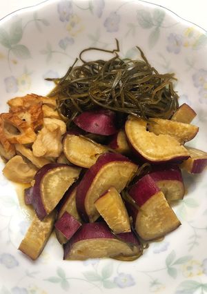 さつまいもの昆布煮-レシピのメイン写真