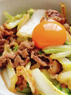 簡単☆すき焼き丼-レシピのメイン写真