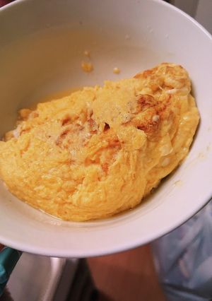 フライパンでふっくらだし巻き卵-レシピのメイン写真