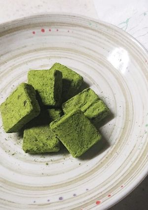ほろ苦✧濃い抹茶の生チョコ-レシピのメイン写真
