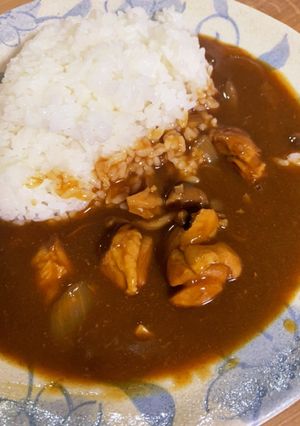 ゆかりのイブクロ　　チキンカレー-レシピのメイン写真