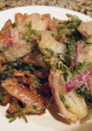 赤たまねぎとイタリアンパセリのかき揚げ-レシピのメイン写真