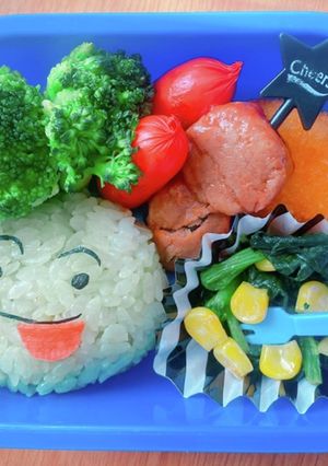まいぜん マイッキーのキャラ弁-レシピのメイン写真