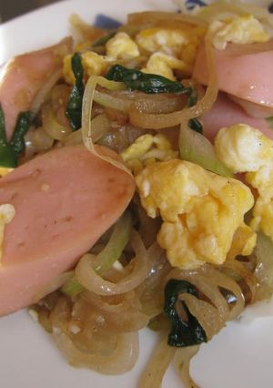 おさかなのソーセージを使ったおかず-レシピのメイン写真
