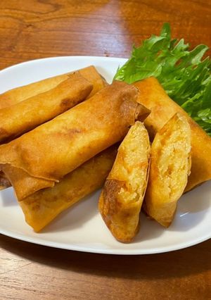 明太じゃがいもの春巻き-レシピのメイン写真