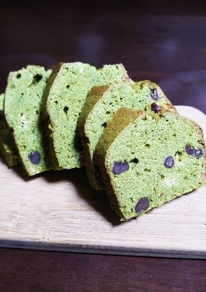 小豆とホワイトチョコの抹茶パウンド-レシピのメイン写真