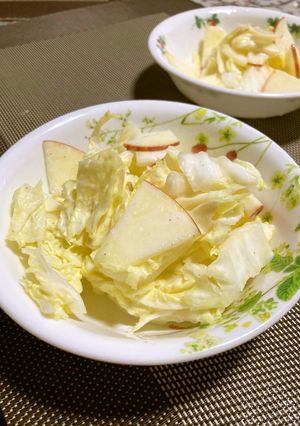 白菜＆りんごの爽やかヨーグルトサラダ-レシピのメイン写真