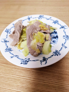 豚肉とキャベツのさっぱり梅炒め-レシピのメイン写真