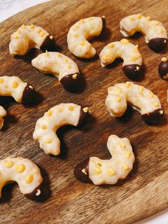 芋虫チョコ びっくりバレンタインチョコ-レシピのメイン写真