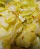 レンジで簡単！箸休めレンジ蒸し？キャベツ