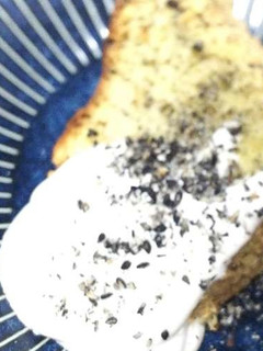黒ごまのシフォンケーキ-レシピのメイン写真