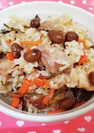 余った節分豆救済＊大豆の炊き込みごはん♪-レシピのメイン写真