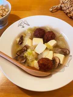 残りもので作る 優しいスープ 白菜豆腐編-レシピのメイン写真