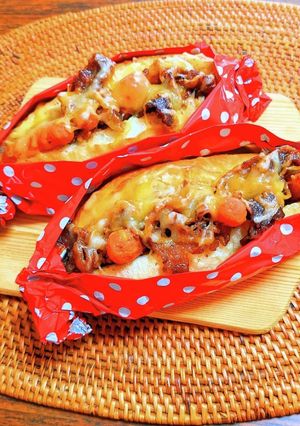 牛肉と人参の甘辛煮サンド-レシピのメイン写真