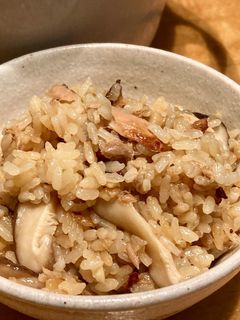ツナときのこの炊き込みごはんガリバタ醤油-レシピのメイン写真