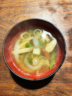インゲンとダブルネギの減塩味噌汁-レシピのメイン写真